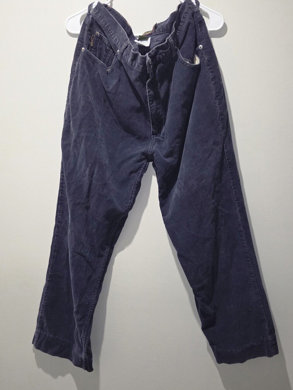 Timberland Men's Corduroy Pants in Navy Blue